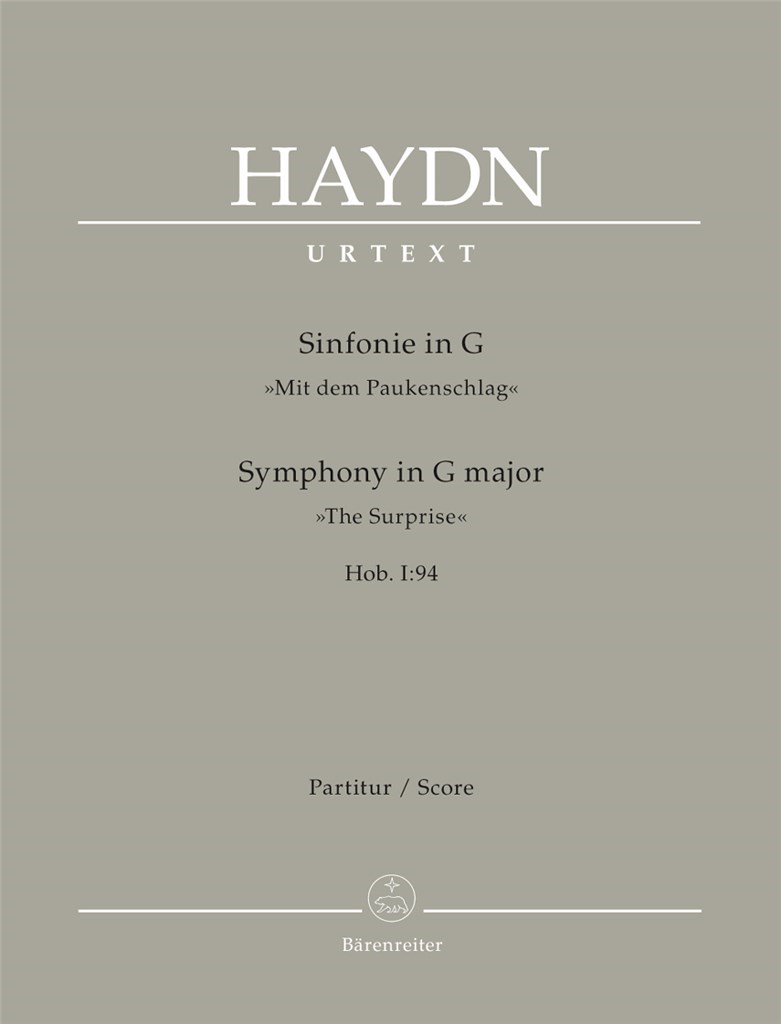 Symphony in G major No. 94 Hob. I:94 The Surprise